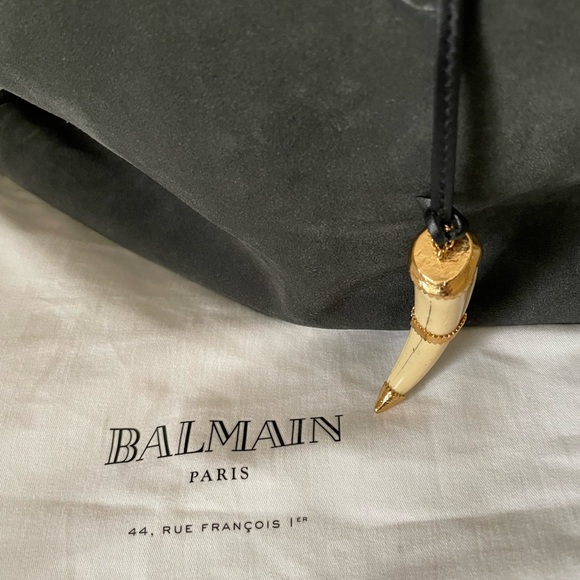 Balmain suede le pierre bag - Picture 4 of 10